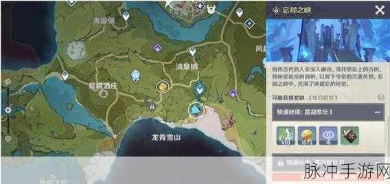 原神忘却之峡深度通关攻略，全面解析与实战技巧