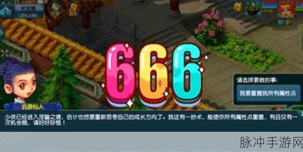 梦幻西游渡劫全攻略，解锁角色新境界的无限好处