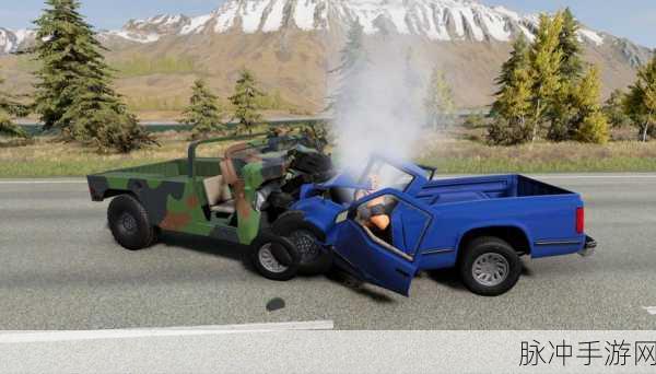 大型汽车碰撞模拟器手游,热血火爆的赛车竞速新体验