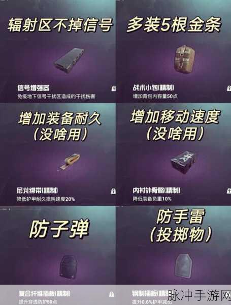 惊喜揭秘！冒险者必备装备获取攻略，地铁逃生哪个图掉落率最高？