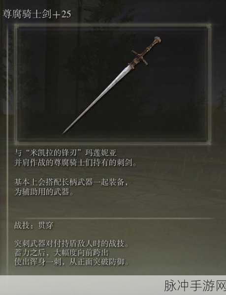 艾尔登法环大弓武器深度图鉴，解锁远程战斗的艺术