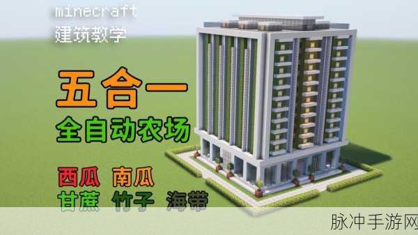 我的世界半自动农场制作全攻略及高效资源管理优化技巧