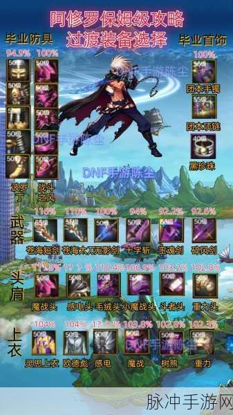 DNF手游阿修罗搬砖武器选择全攻略