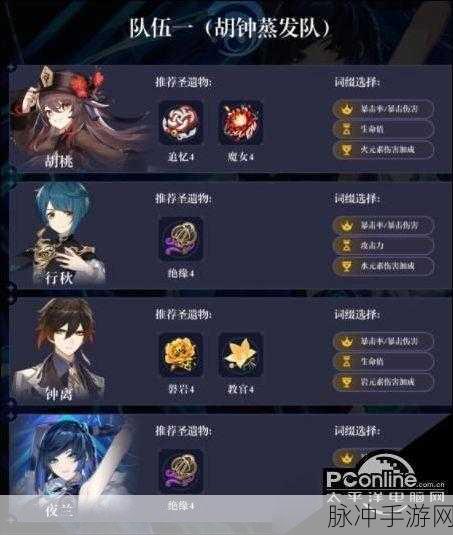原神夜兰胡行钟配队最全攻略深度解析
