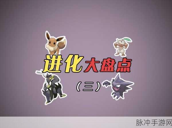 口袋妖怪小精灵进化之路,探索你的冒险与它们的成长奥秘