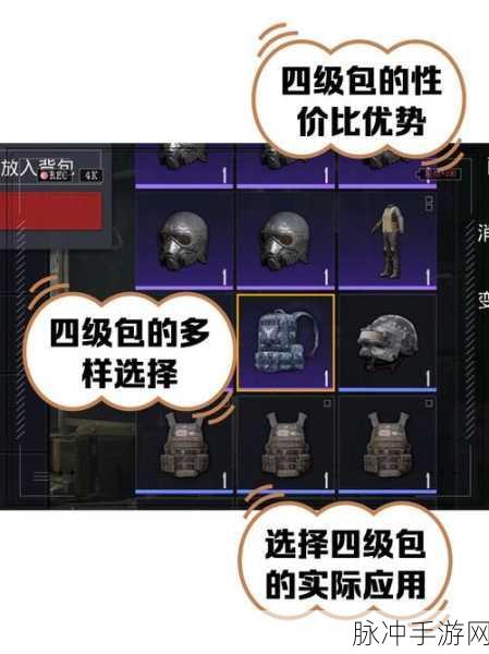 绝地求生刺激战场,四级包终极揭秘与战场制胜神器详解