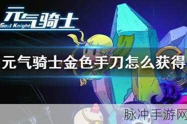 元气骑士手游攻略,解锁金色手刀的全面注意事项