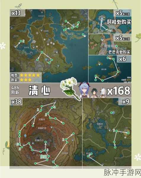 原神辰砂往生录刷取位置全攻略,高效收集路线与实战技巧