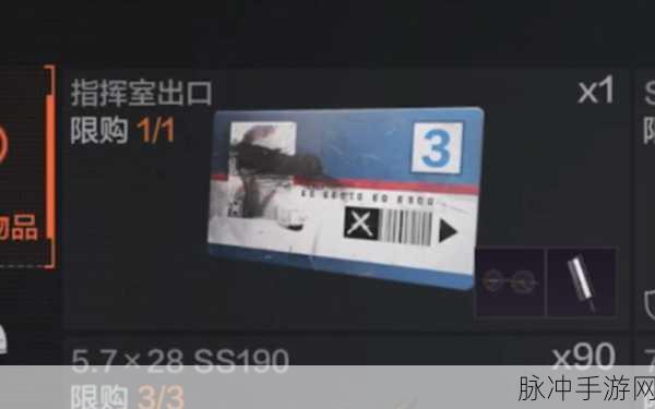 暗区突围蓝卡出口与入口全面解析，差异与策略