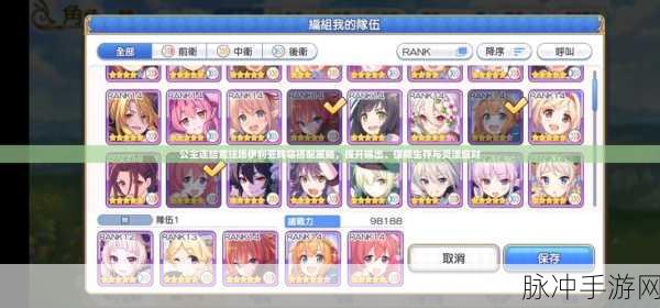 公主连结深度攻略，如何有效克制双充伊利亚阵容