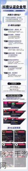 抖音蓝v认证，手游公司营销新利器