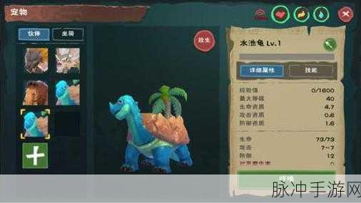 创造与魔法火龟获取攻略及技能属性详解