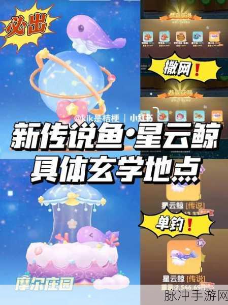探秘摩尔庄园，星云鲸作用全知晓与钓鱼攻略详解