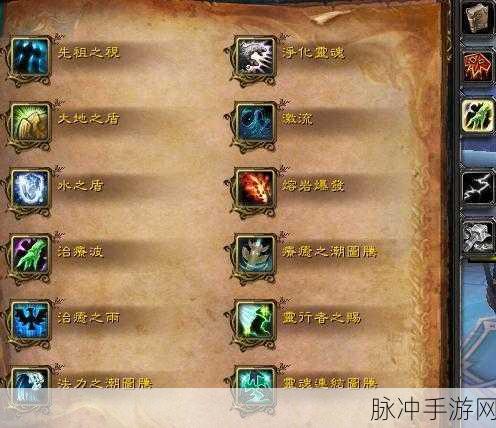 魔兽世界怀旧服萨满祭司技能全解析，等级与技能书详细介绍