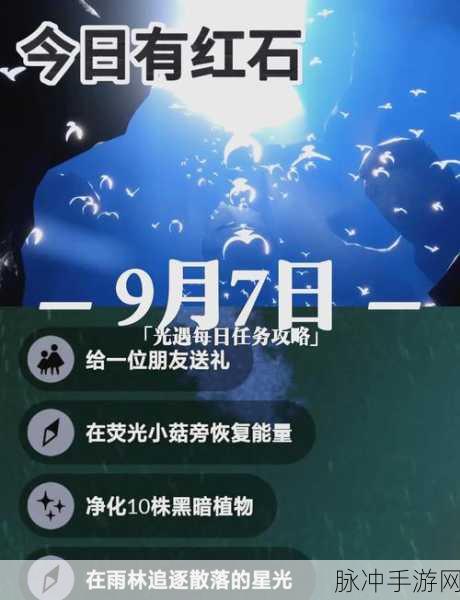 光遇深度攻略，追逐散落的星光雨林完美通关指南