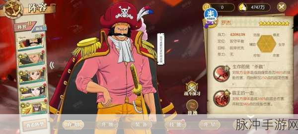 航海王燃烧意志坦克角色深度解析与培养排行榜