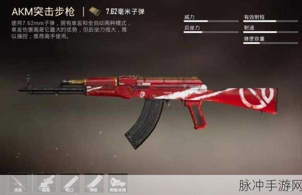 和平精英12毫米子弹枪械大盘点,近战最强武器揭秘