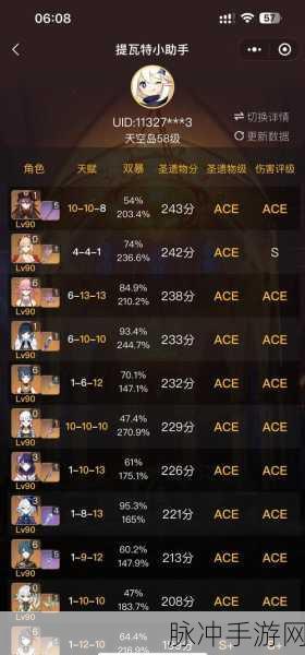 原神深度攻略,揭秘圣遗物评分计算方法