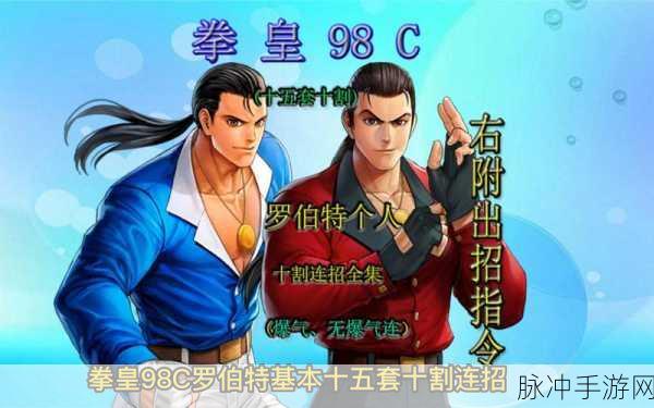 拳皇98终极之战OL罗伯特全面解析，最强之虎的战斗艺术