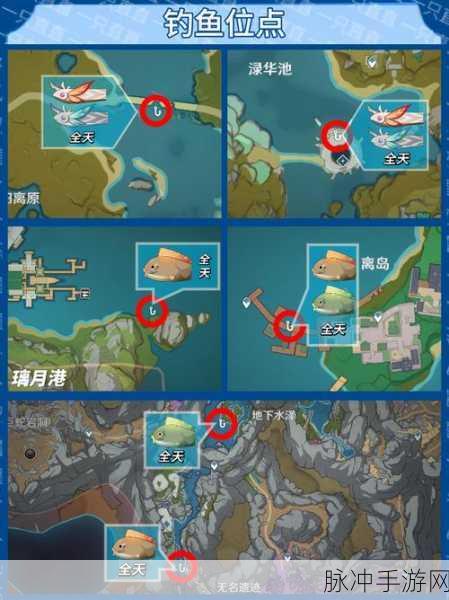 原神玩家必看,伊部钓鱼护身符全攻略,助你渔获满满