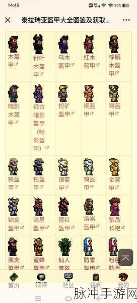 泰拉瑞亚深度解析,猩红盔甲属性及获取方法全攻略