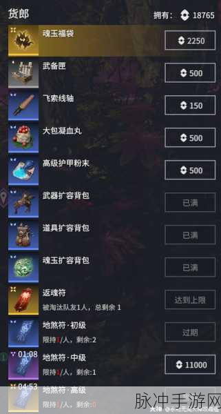 永劫无间武备匣深度解析,实用指南与高阶技巧分享