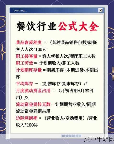 自助餐厅大王手机版,打造美食帝国的经营秘籍