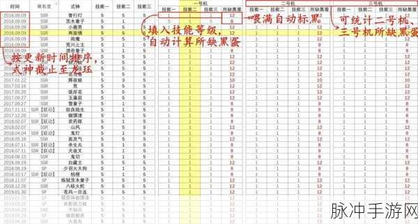 阴阳师手游攻略,揭秘升级式神最快方法