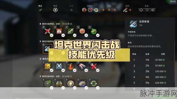 坦克世界,钢铁荣耀手游深度攻略与数据解析