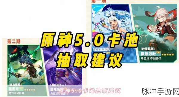 原神下半卡池角色全揭秘,up池详细介绍与抽取攻略