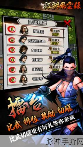 江湖风云录手游攻略,全面解析宗泽的获取方式与培养策略