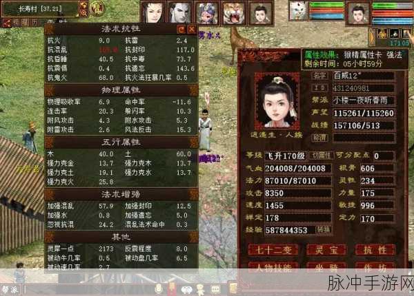 大话西游2男仙风法五行相克深度解析