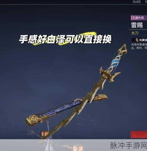 永劫无间天海最强武器推荐,让你战无不胜的装备深度解析