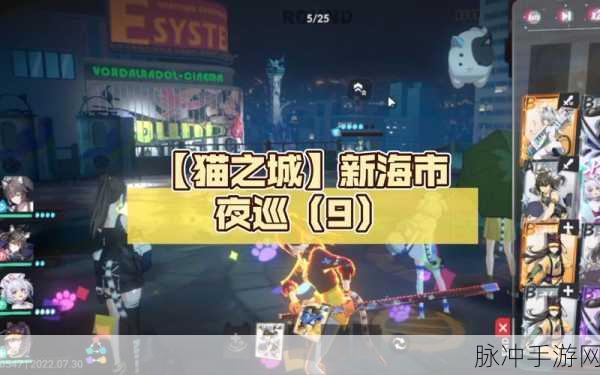 猫之城夜间巡逻全攻略，新海市夜巡深度指南