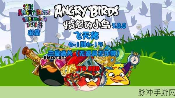 愤怒的小鸟经典版3-1关深度攻略,巧取猪猪堡垒,一触即发!