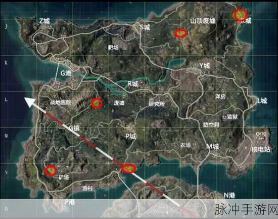 和平精英雪地地图圣诞树六大宝藏位置详解