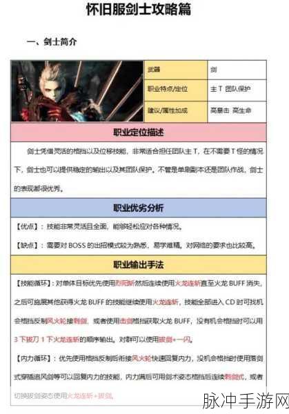 剑灵手游攻略，灵剑士雷炎副本卡顿问题深度解析
