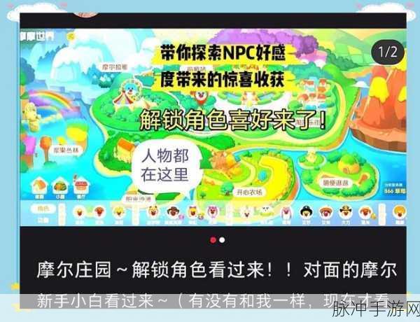 摩尔庄园手游攻略,NPC喜好大揭秘与好感度飙升秘籍
