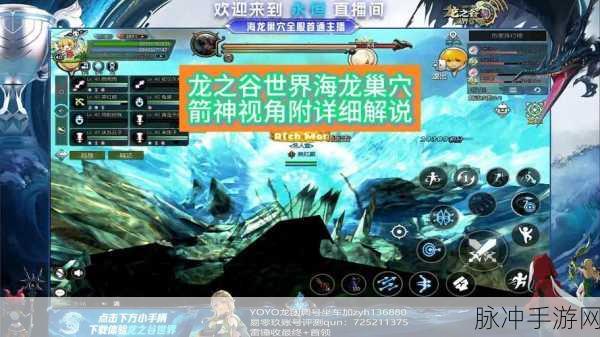 龙之谷手游攻略，揭秘海龙巢穴第五关通关秘籍