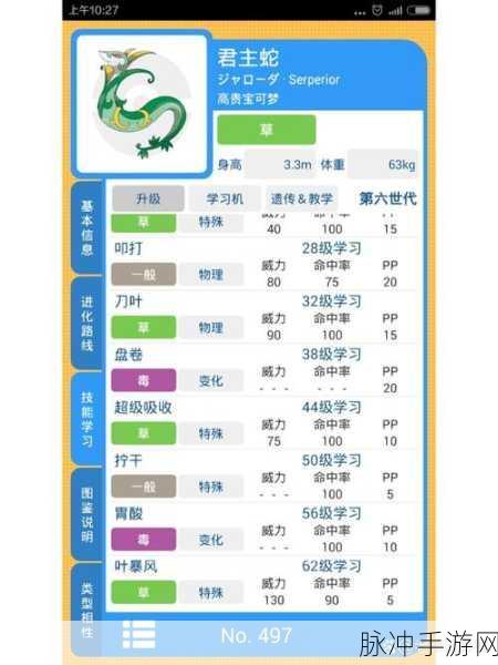 宝可梦大集结,全面解析宝可梦技能搭配策略