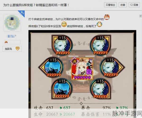 阴阳师深度攻略,揭秘阴阳师蚌精的盾与哪些因素有关