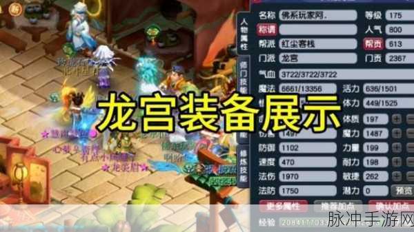 129龙宫带法结效果深度剖析，揭秘梦幻西游的法系奥秘
