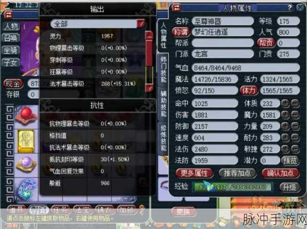 129龙宫带法结效果深度剖析,揭秘梦幻西游的法系奥秘