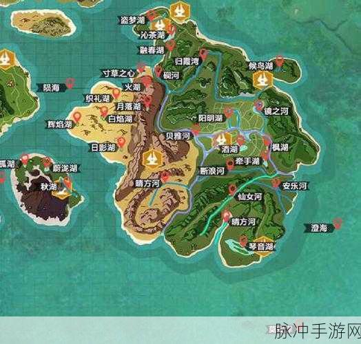 探索创造与魔法的炽热秘境，火山湖位置全解析