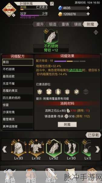 不朽之旅,献祭流玩法技巧深度解析与攻略