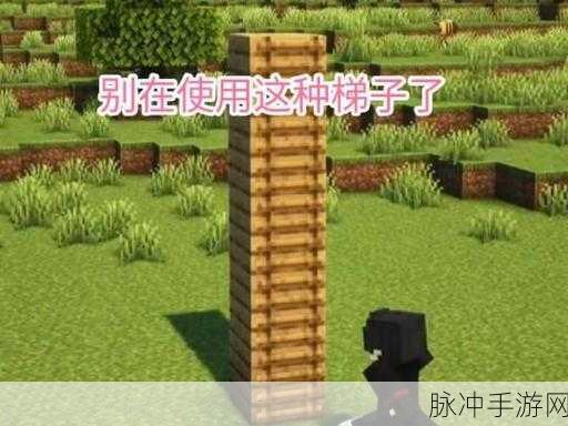 我的世界手游攻略，详解梯子制作方法与技巧