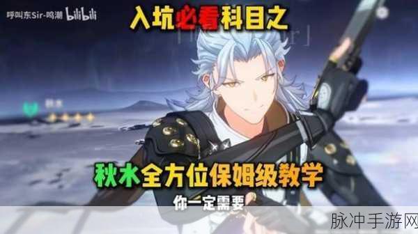 鸣潮手游深度角色分析,秋水是否值得培养