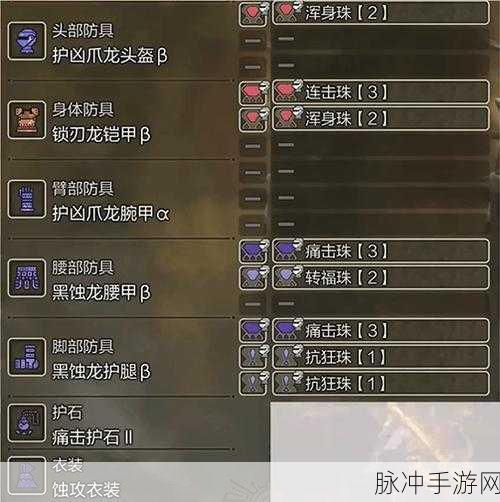 怪物猎人世界,片手剑玩法全解析与装备搭配推荐