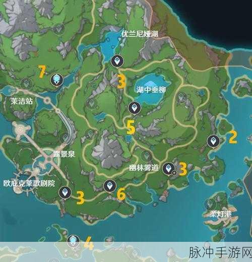 原神晶核获取攻略，晶蝶分布全览
