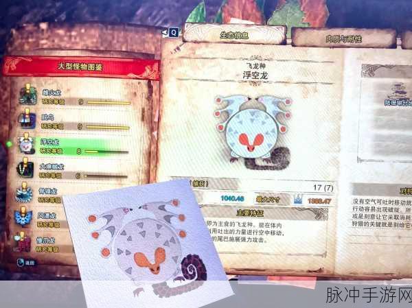 老猎人的狩猎札记,深度探索怪物猎人历代飞龙种趣闻